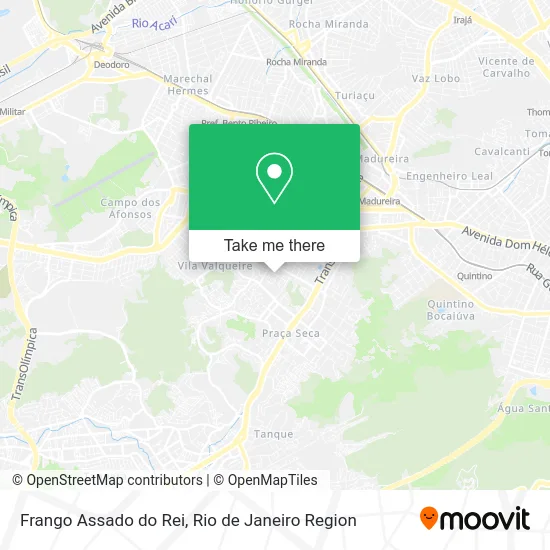 Frango Assado do Rei map