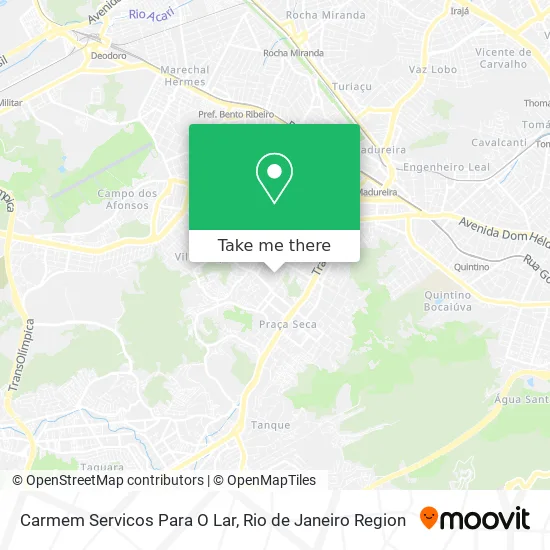Carmem Servicos Para O Lar map