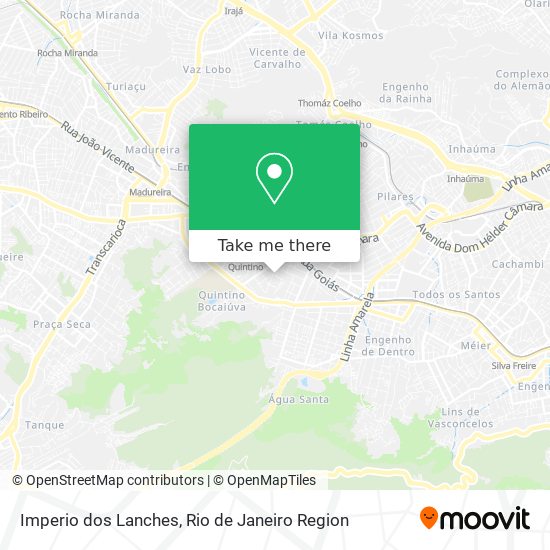 Imperio dos Lanches map