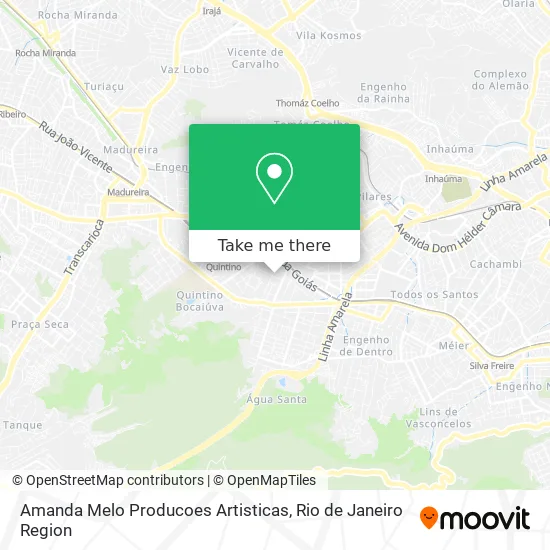 Amanda Melo Producoes Artisticas map