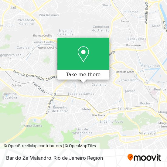 Bar do Ze Malandro map
