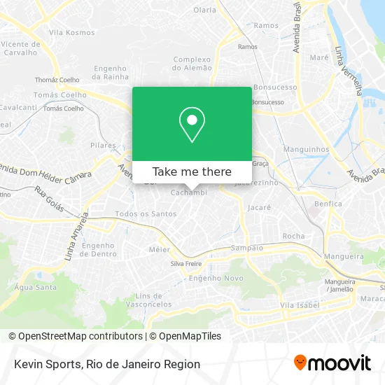 Kevin Sports map
