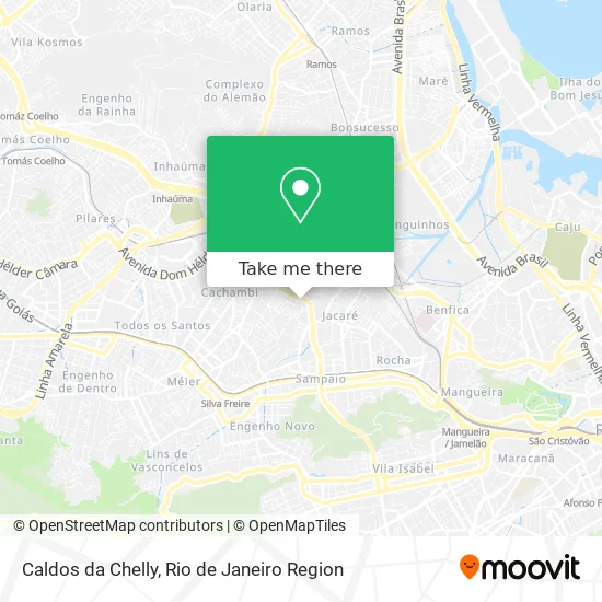 Caldos da Chelly map