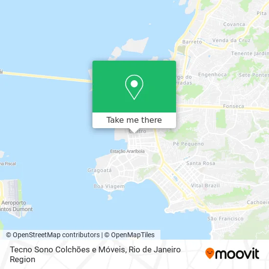Tecno Sono Colchões e Móveis map