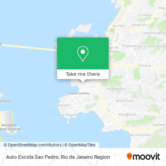 Auto Escola Sao Pedro map