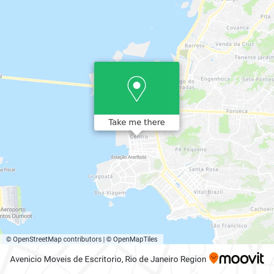 Avenicio Moveis de Escritorio map