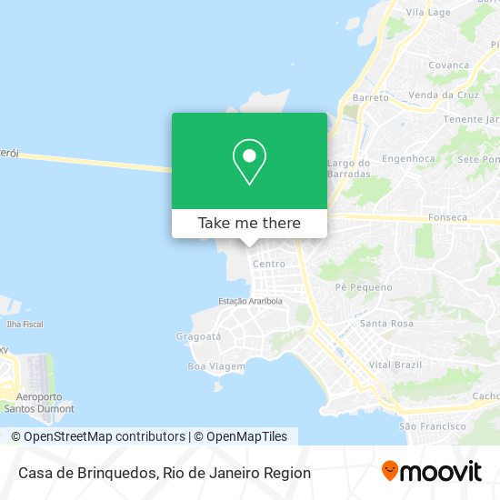 Casa de Brinquedos map