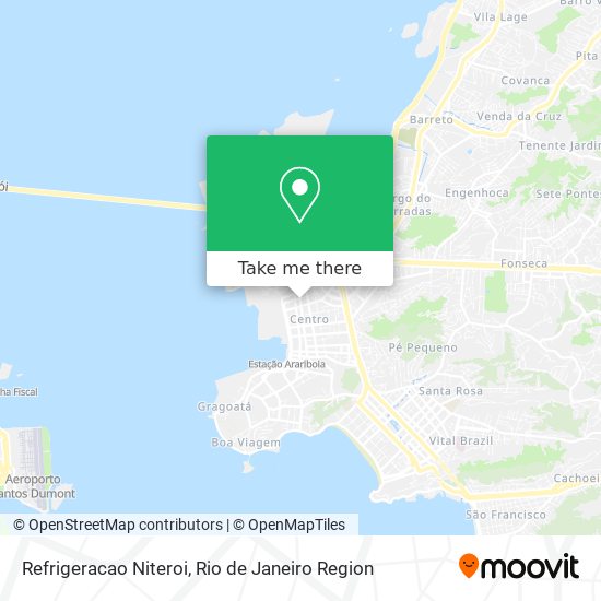 Mapa Refrigeracao Niteroi