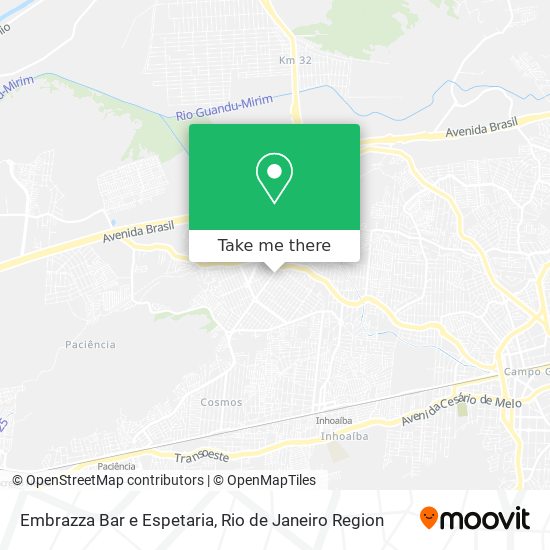 Embrazza Bar e Espetaria map