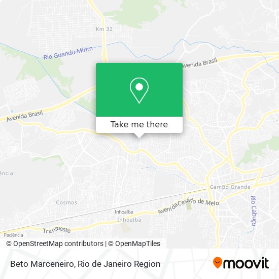 Beto Marceneiro map