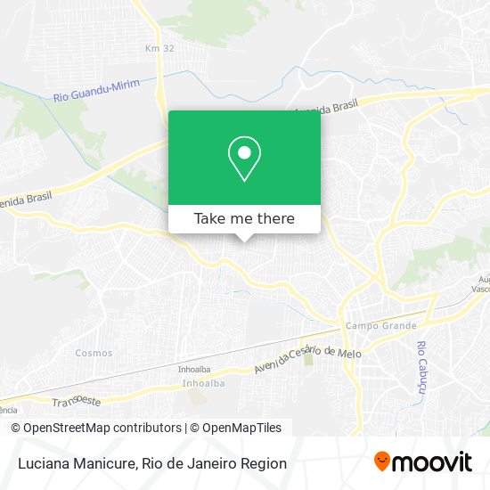 Luciana Manicure map