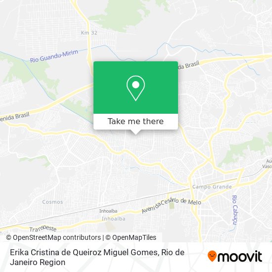 Erika Cristina de Queiroz Miguel Gomes map