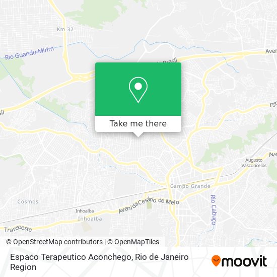 Espaco Terapeutico Aconchego map