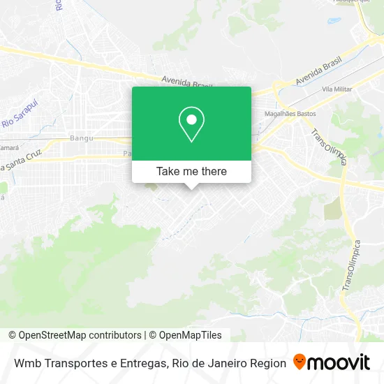Wmb Transportes e Entregas map