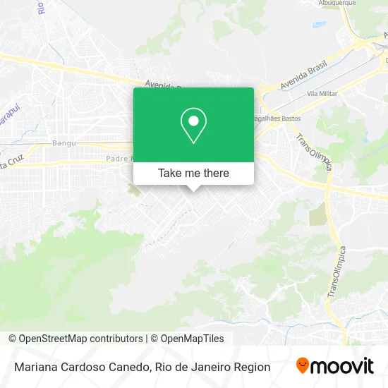 Mariana Cardoso Canedo map