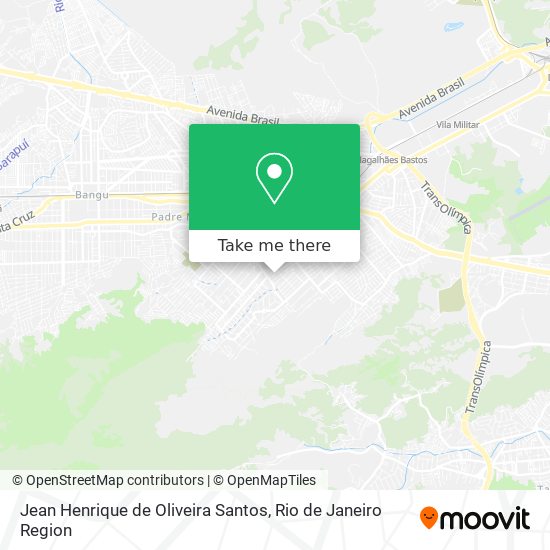 Jean Henrique de Oliveira Santos map