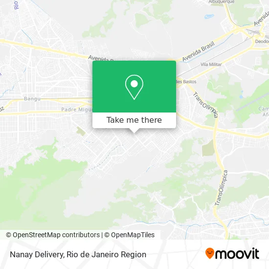 Nanay Delivery map