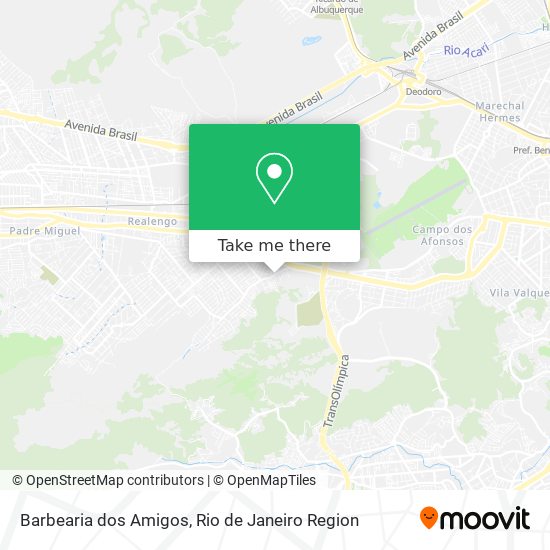 Barbearia dos Amigos map
