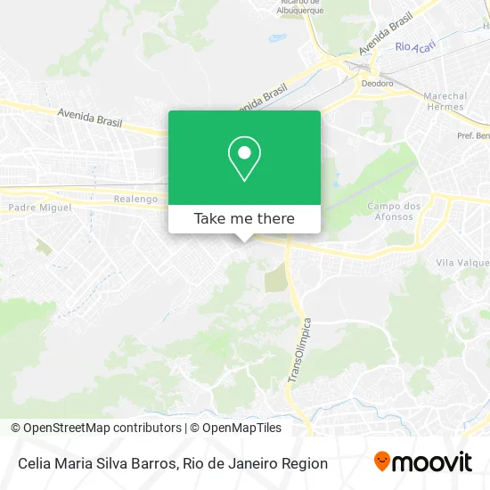 Celia Maria Silva Barros map