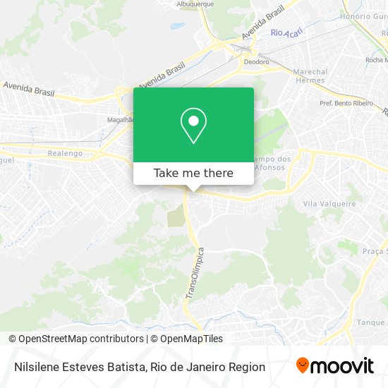 Nilsilene Esteves Batista map