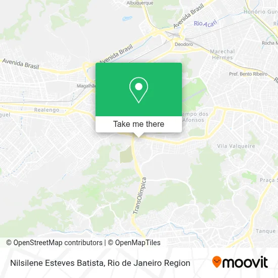 Nilsilene Esteves Batista map