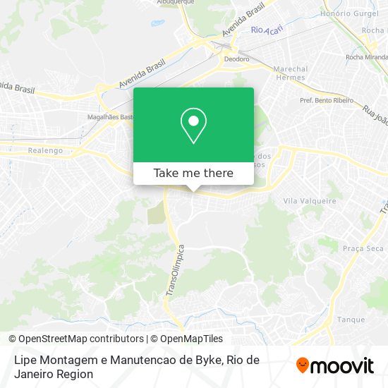 Mapa Lipe Montagem e Manutencao de Byke