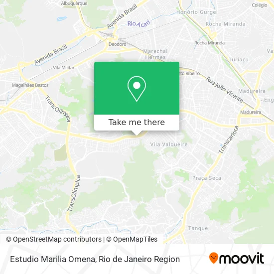 Estudio Marilia Omena map