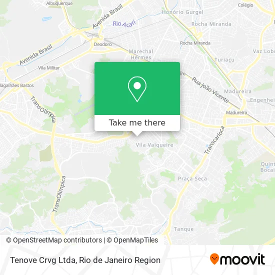 Tenove Crvg Ltda map