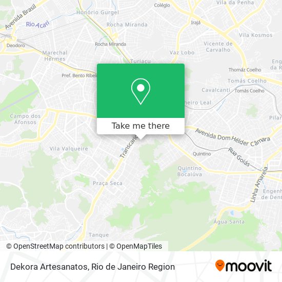 Dekora Artesanatos map