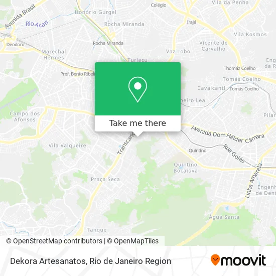 Dekora Artesanatos map