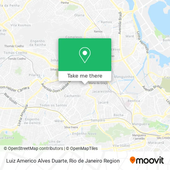 Luiz Americo Alves Duarte map