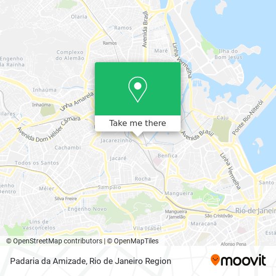 Padaria da Amizade map