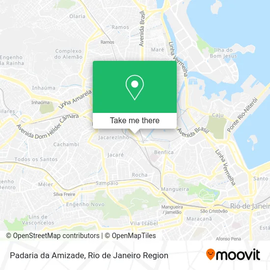 Padaria da Amizade map