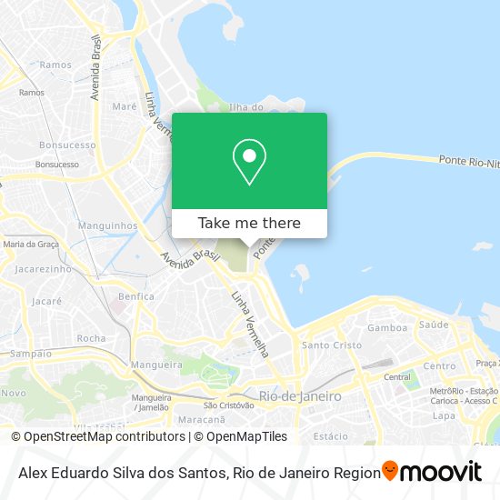 Alex Eduardo Silva dos Santos map