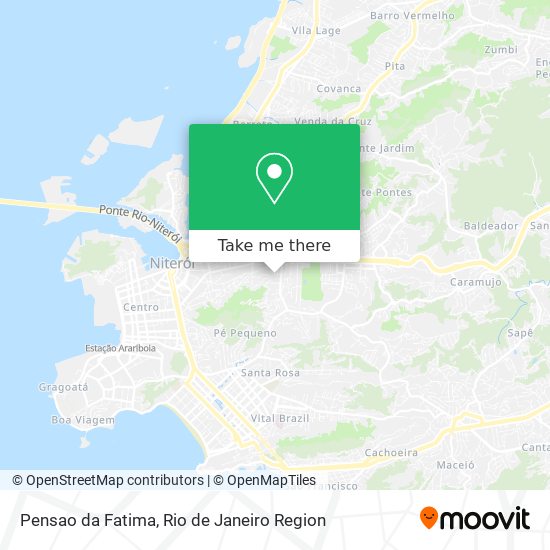 Mapa Pensao da Fatima