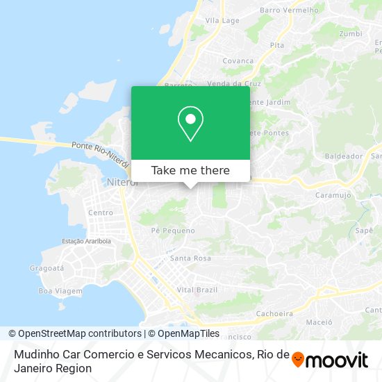 Mudinho Car Comercio e Servicos Mecanicos map