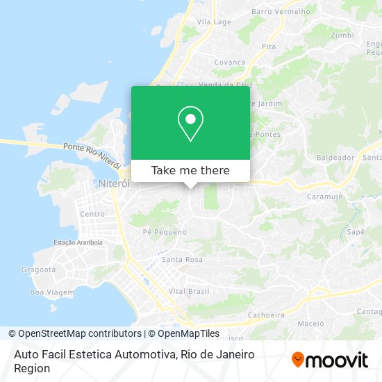 Mapa Auto Facil Estetica Automotiva