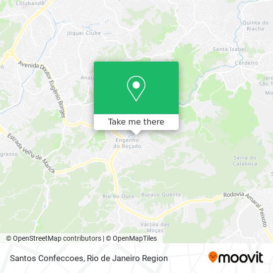 Santos Confeccoes map