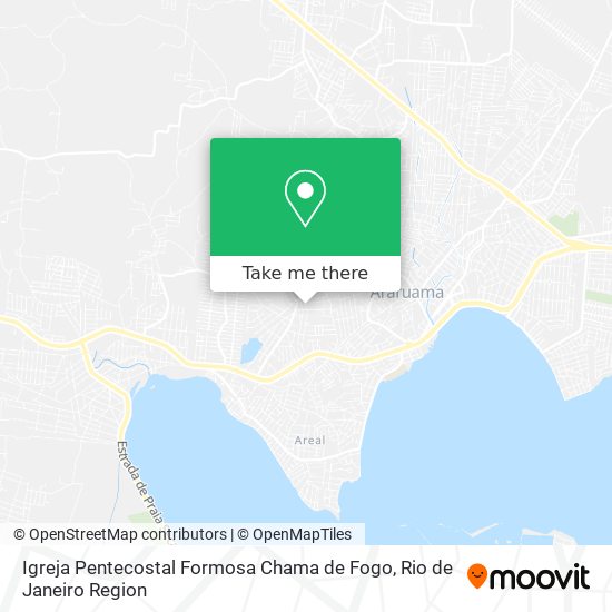 Igreja Pentecostal Formosa Chama de Fogo map