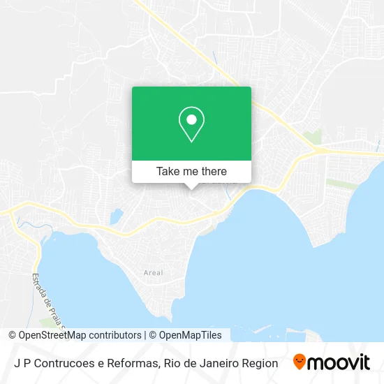 J P Contrucoes e Reformas map