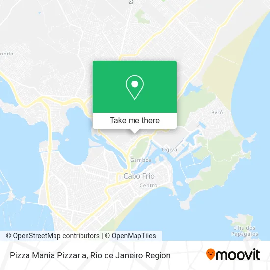 Pizza Mania Pizzaria map