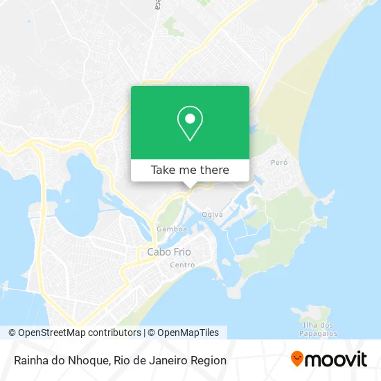 Rainha do Nhoque map