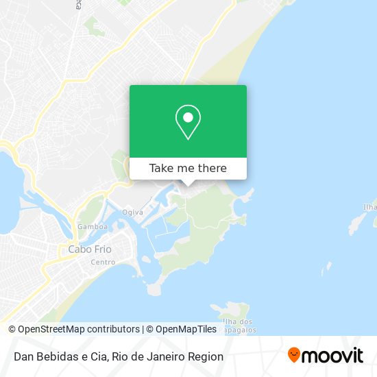 Dan Bebidas e Cia map