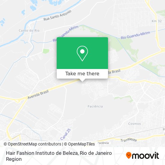 Hair Fashion Instituto de Beleza map