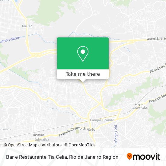 Bar e Restaurante Tia Celia map