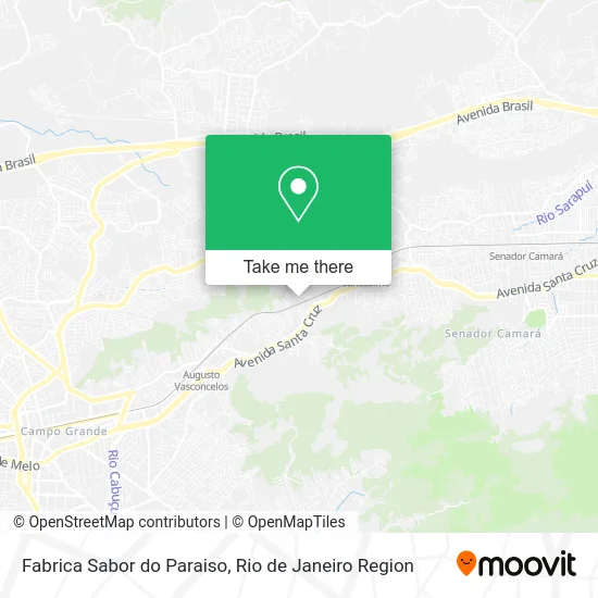 Fabrica Sabor do Paraiso map
