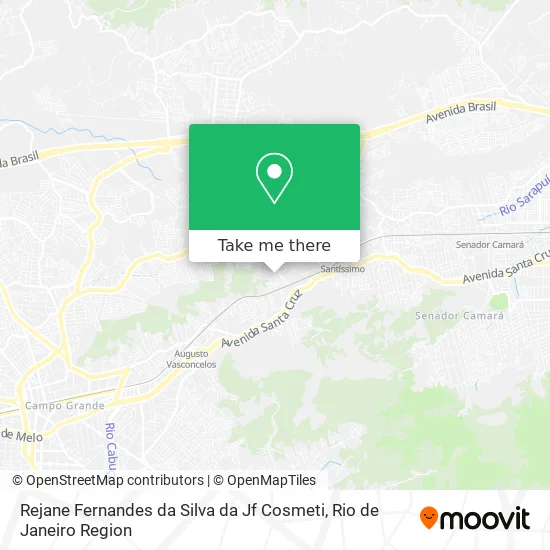 Rejane Fernandes da Silva da Jf Cosmeti map