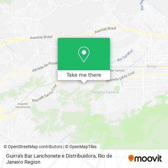 Guirra's Bar Lanchonete e Distribuidora map
