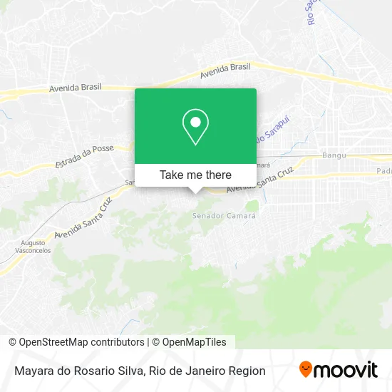 Mayara do Rosario Silva map