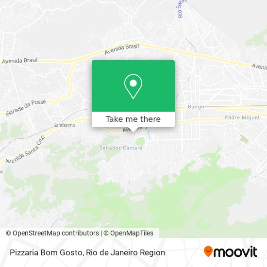Pizzaria Bom Gosto map